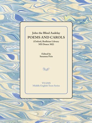 cover image of Poems and Carols (Oxford, Bodleian Library MS Douce 302)